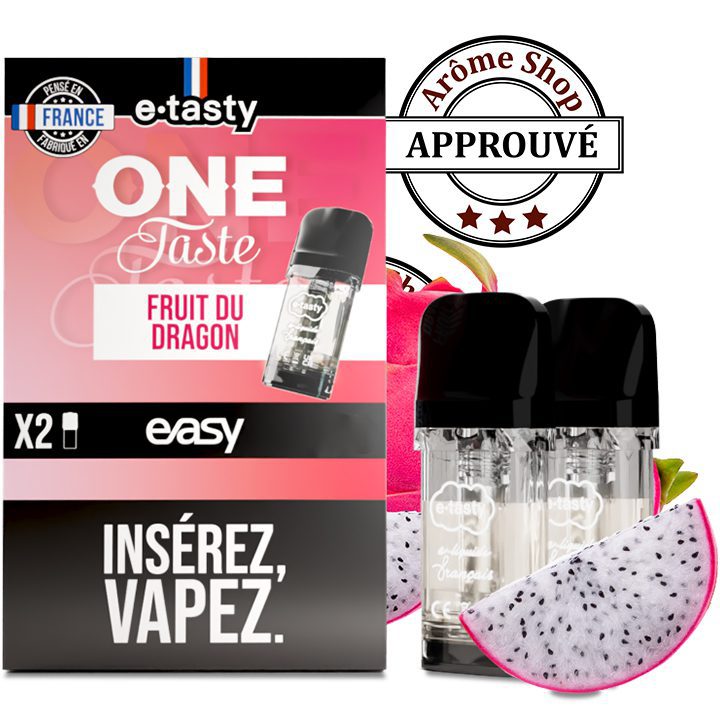 FRUIT DU DRAGON RECHARGE EASY ONE TASTE By E-TASTY 💨