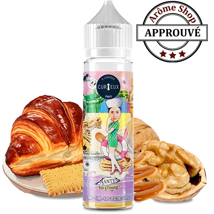 NANTES À L'OUEST 50 ML HEXAGONE By CURIEUX GOURMAND💨