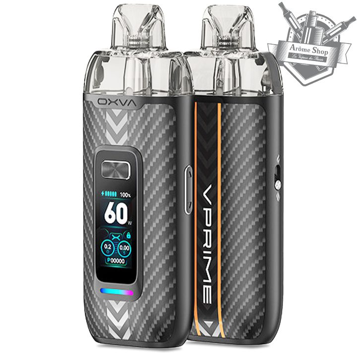 KIT VPRIME OXVA LES PODS CARTOUCHES MTL & RDL 💨 noir black carbon