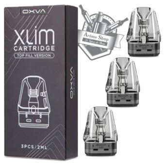 CARTOUCHES XLIM V2 (Lot de 3) OXVA POD REMPLACEMENT💨 0.6 ohm