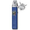 XLIM 1300 mAh | ⚡ 5-30W réglable | 🛠️ Compatible GTX OXVA | 💨 Airflow réglable | 🏆 Réservoir 2ml anti-fuite | 📺 Écran TFT 0.96” | 🔄 Modes, Eco, Smart. blue python bleu