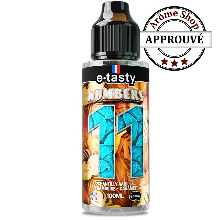 NUMBERS 11 100 ML E.TASTY E.LIQUIDE GOURMAND FRUITÉ 💨