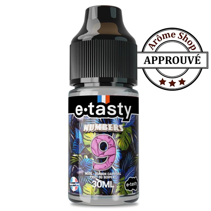 NUMBERS 9 ARÔME CONCENTRÉ E-TASTY DIY FRUITÉ 💨