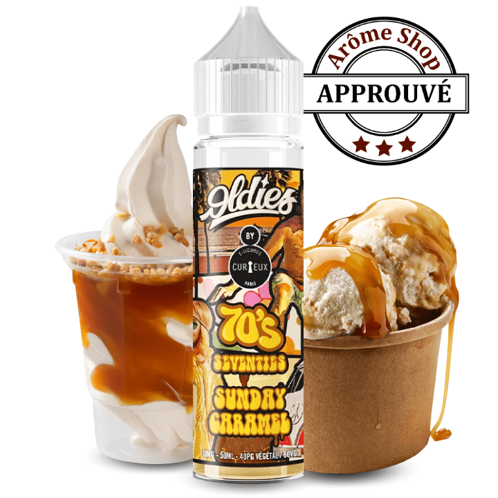 70's SEVENTIES 50ML SUNDAY CARAMEL💨