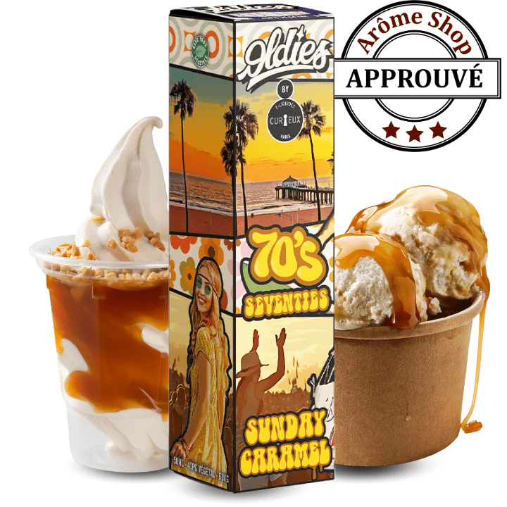 70's SEVENTIES 50ML SUNDAY CARAMEL💨