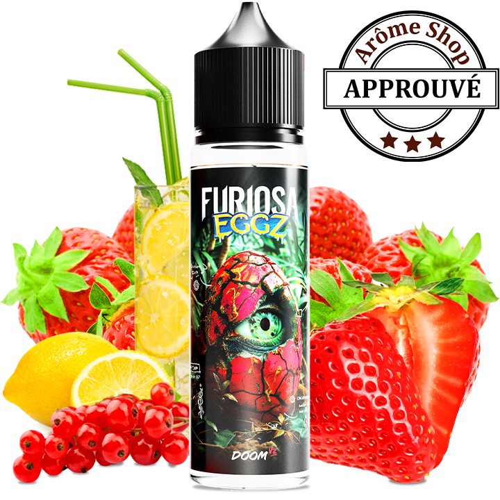 DOOM V2 50 ML FURIOSA EGGZ By VAPE 47 ELIQUIDE FRUITÉ💨