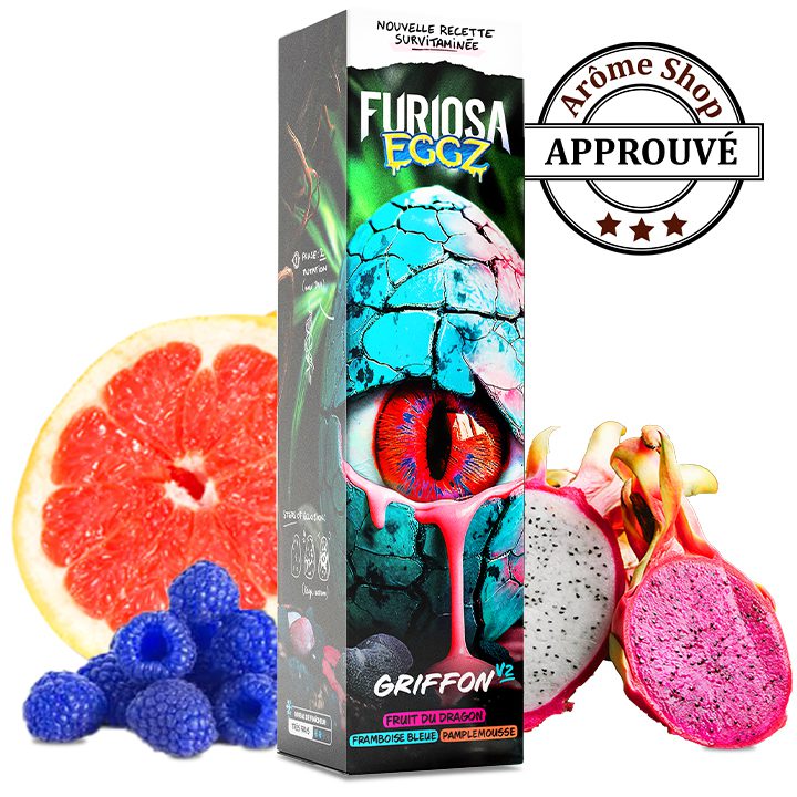 GRIFFON V2 50 ML FURIOSA EGGZ By VAPE 47 E LIQUIDE💨