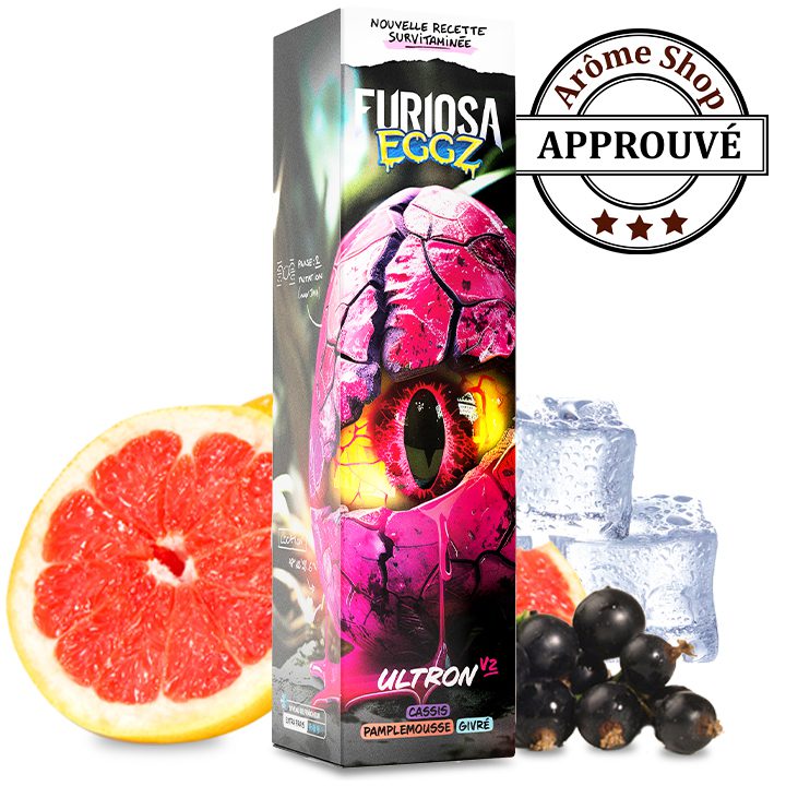 ULTRON V2 50ML FURIOSA EGGZ By VAPE 47 E.LIQUIDE 💨