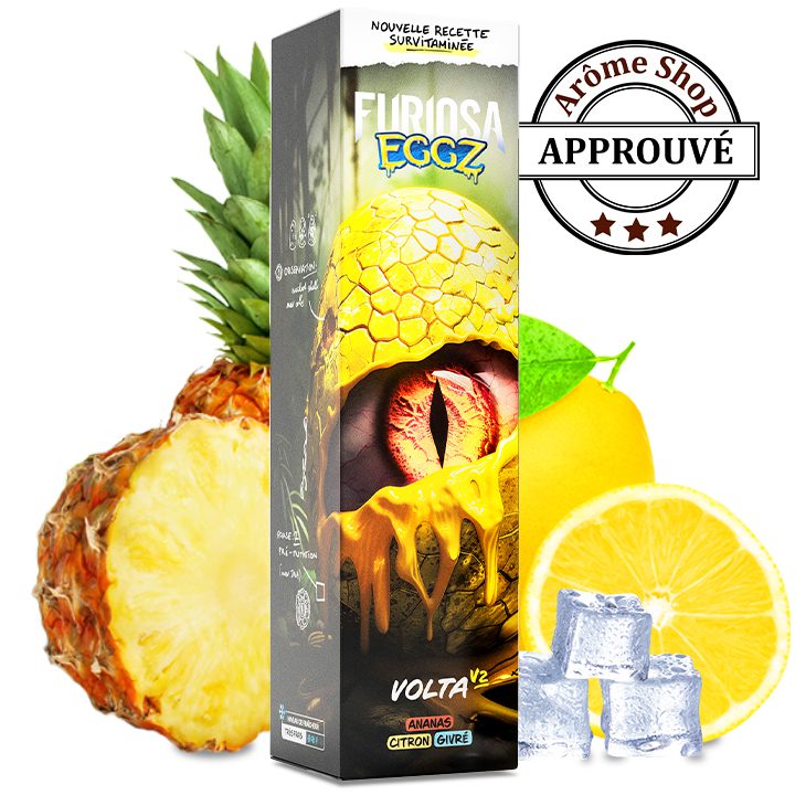 VOLTA V2 50ML FURIOSA EGGZ By VAPE 47 SAVEUR FRUITÉ 💨