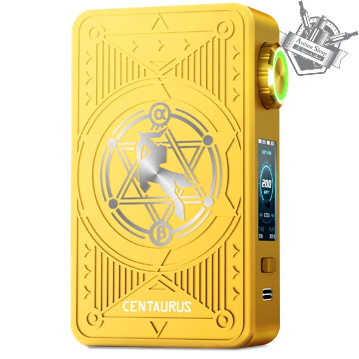 thumb_lost-vape_CENTAURUS-M200_LES-COUVERTURES_GOLDEN-KNIGHT Centaurus M200 - LOST VAPE 🔋 Box 200W double accu ⚡ 🧲 Panneaux magnétiques 🎨 Couleurs variées ⚠️ Sécurité accus 🛠️ Design haut de gamme – GLODEN KNIGHT OR DORÉ