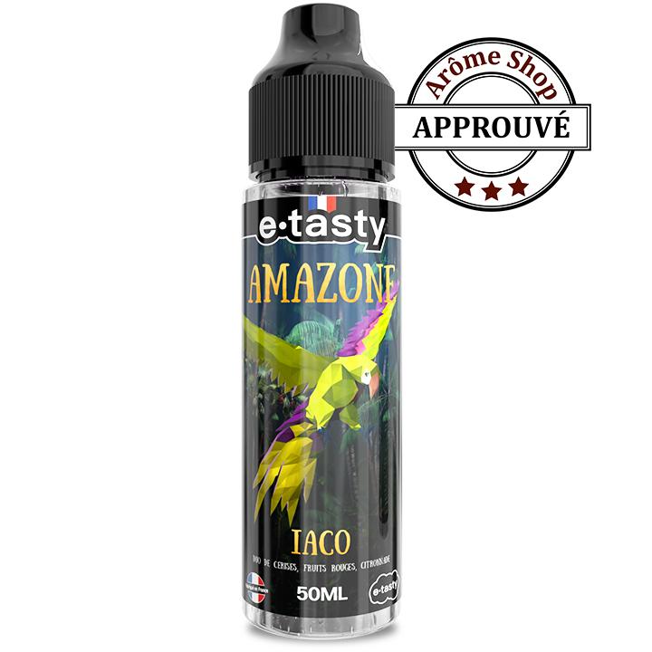 IACO 50ML AMAZONE BY E.TASTY E.LIQUIDE SAVEUR FRUITÉ 💨