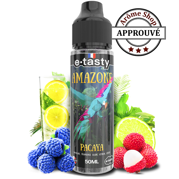 PACAYA 50ML AMAZONE BY E.TASTY E.LIQUIDE FRUITÉ 💨