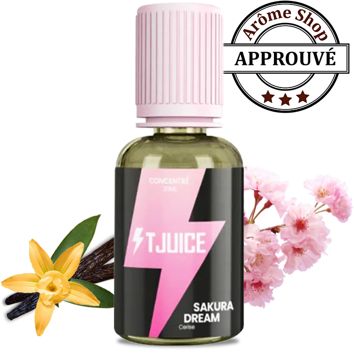 SAKURA DREAM 30 ML ARÔME CONCENTRÉ TJUICE FRUITÉ 💨
