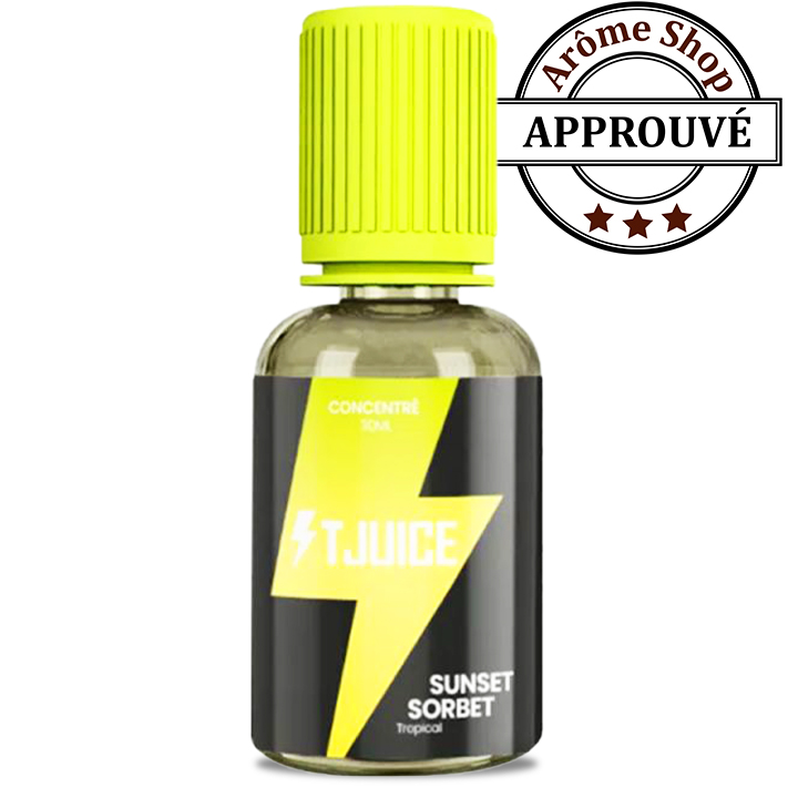 SUNSET SORBET 30 ML ARÔME CONCENTRÉ DIY TJUICE FRAIS💨