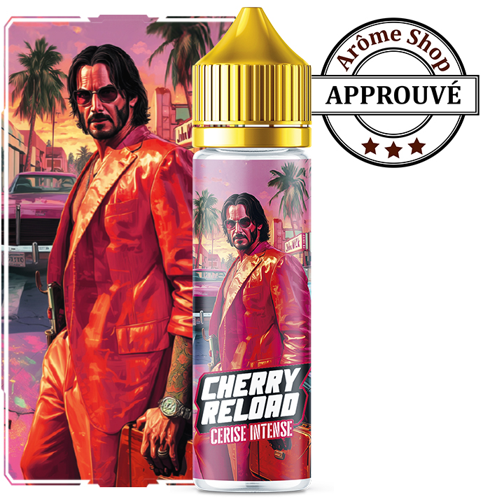 CHERRY RELOAD 50 ML VAPE CITY STORIES BY ARÔME SHOP 💨