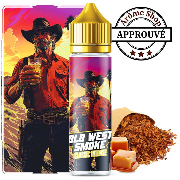 OLD WEST SMOKE 50 ML VAPE CITY STORIES BY ARÔME SHOP 💨