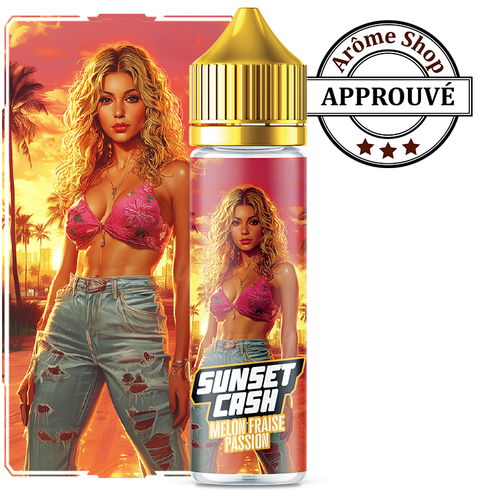 SUNSET CASH 50 ML VAPE CITY STORIES BY ARÔME SHOP 💨