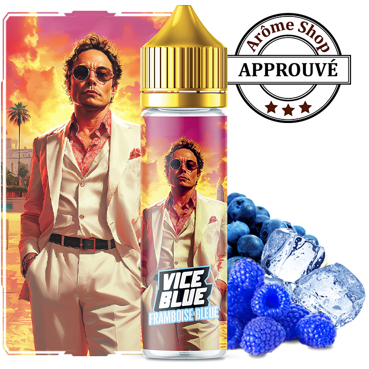 VICE BLUE 50 ML VAPE CITY STORIES BY ARÔME SHOP 💨