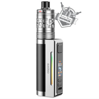 KIT ZELOS M80 ASPIRE E-CIGARETTE POUR DÉBUTANT 💨 SILVER ARGENT NOIR BLACK