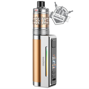 KIT ZELOS M80 ASPIRE E-CIGARETTE POUR DÉBUTANT 💨 GOLD OR