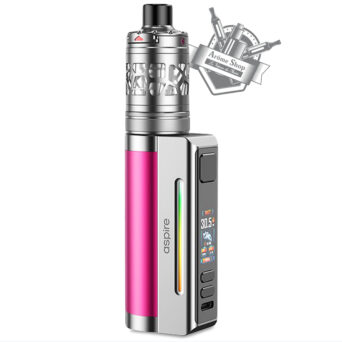 KIT ZELOS M80 ASPIRE E-CIGARETTE POUR DÉBUTANT 💨 ROSE SILVER PINK ARGENT