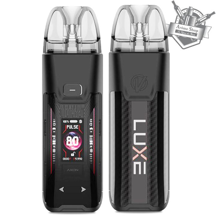 LUXE XR MAX 2 black noir VAPORESSO POD CIGARETTE ÉLECTRONIQUE 💨