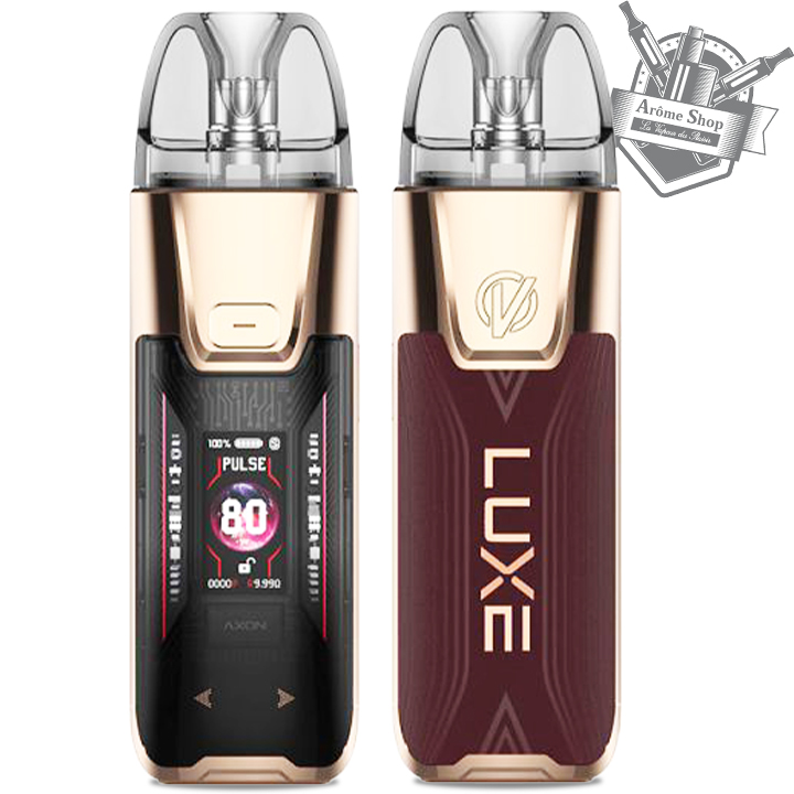 LUXE XR MAX 2 impérial red leather rouge VAPORESSO POD CIGARETTE ÉLECTRONIQUE 💨