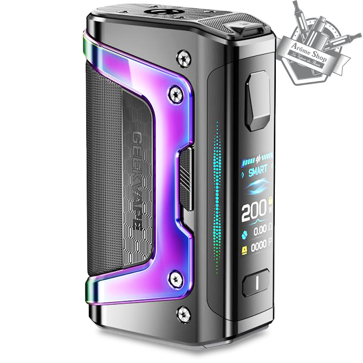 AEGIS LEGEND 5 GEEKVAPE BOX DEUX ACCUS 200W VAPE 💨 - AURORA RAINBOW ARC EN CIEL