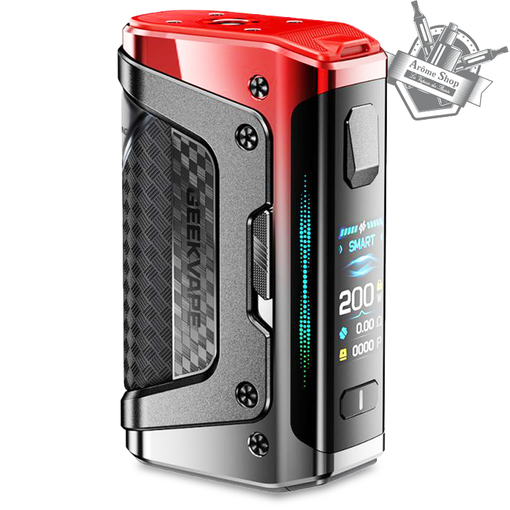 AEGIS LEGEND 5 GEEKVAPE BOX DEUX ACCUS 200W VAPE 💨 - TURBO RED ROUGE