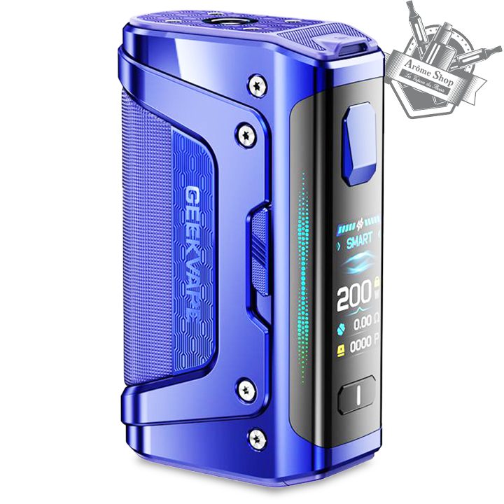 AEGIS LEGEND 5 GEEKVAPE BOX DEUX ACCUS 200W VAPE 💨 - TWILING BLUE BLEU