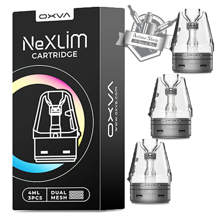 CARTOUCHES NEXLIM (Lot de 3) OXVA POD REMPLACEMENT💨0.6 ohm Ω