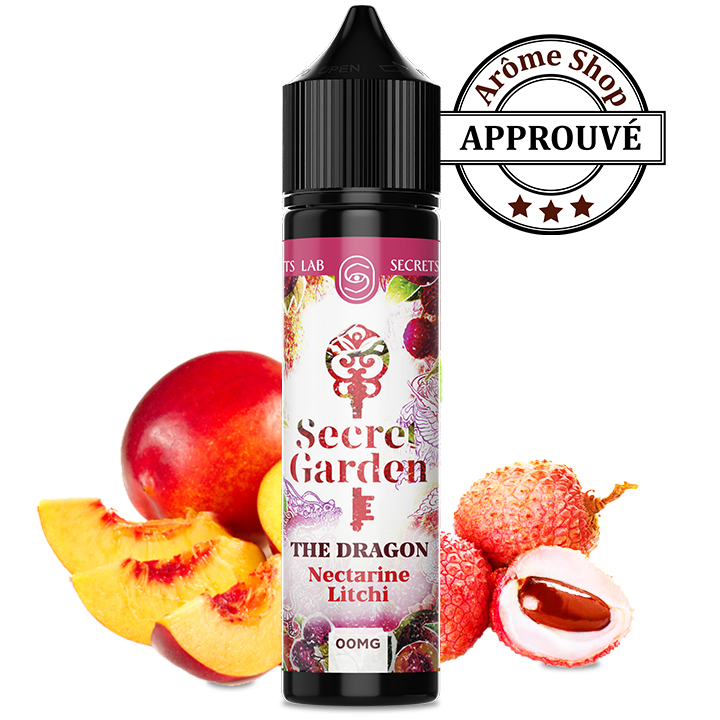 THE DRAGON 50ML SECRET GARDEN SECRET'S LAB E-LIQUIDE 💨