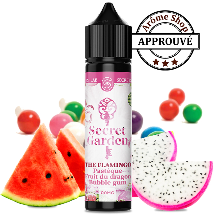 THE FLAMINGO 50 ML SECRET GARDEN By LAB E LIQUIDE 💨