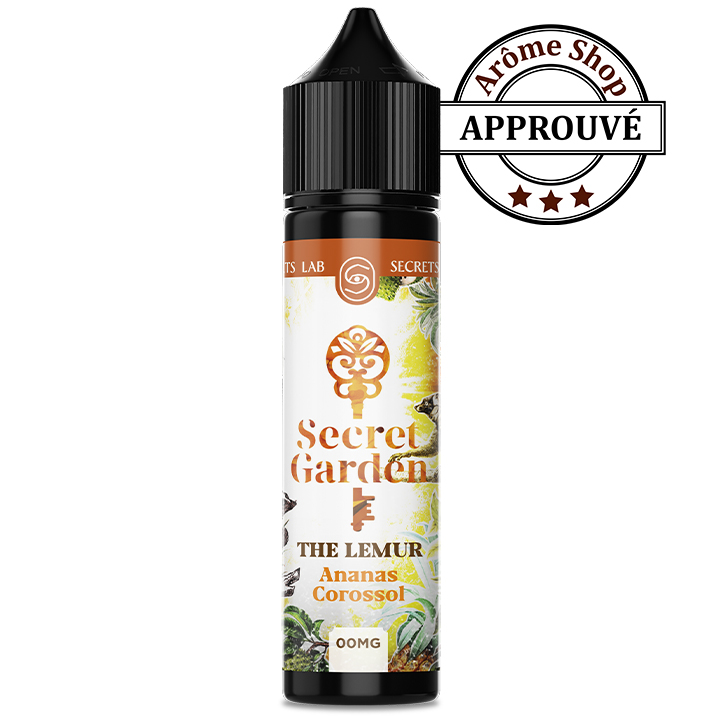THE LEMUR 50ML SECRET GARDEN SECRET'S LAB E-LIQUIDE 💨