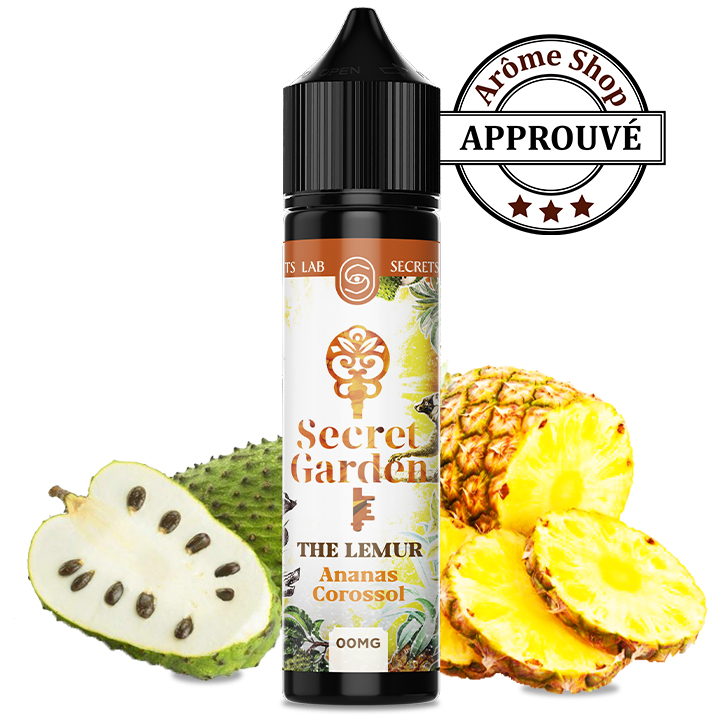 THE LEMUR 50ML SECRET GARDEN SECRET'S LAB E-LIQUIDE 💨