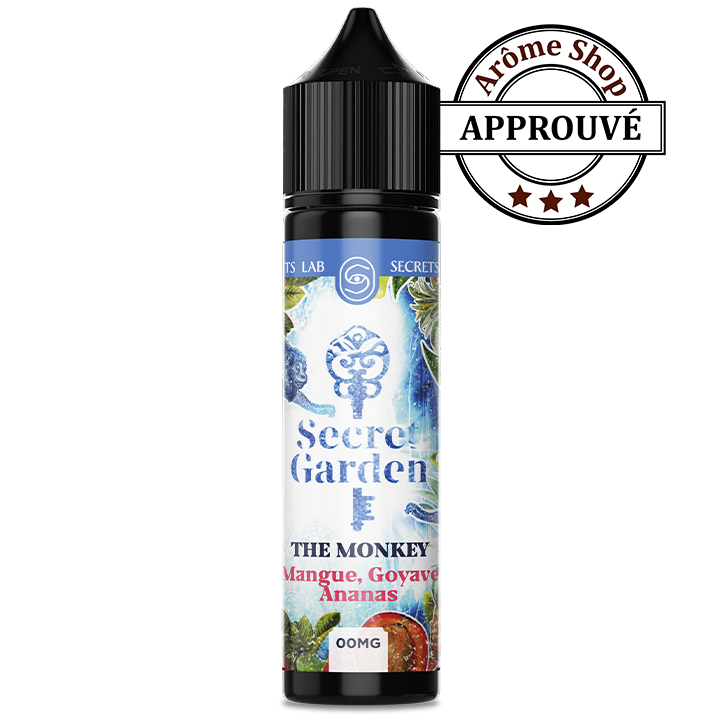 THE MONKEY 50ML SECRET GARDEN SECRET'S LAB E-LIQUIDE 💨