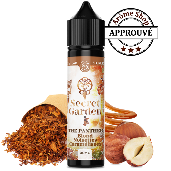 THE PANTHER 50ML SECRET GARDEN SECRET'S LAB E-LIQUIDE 💨