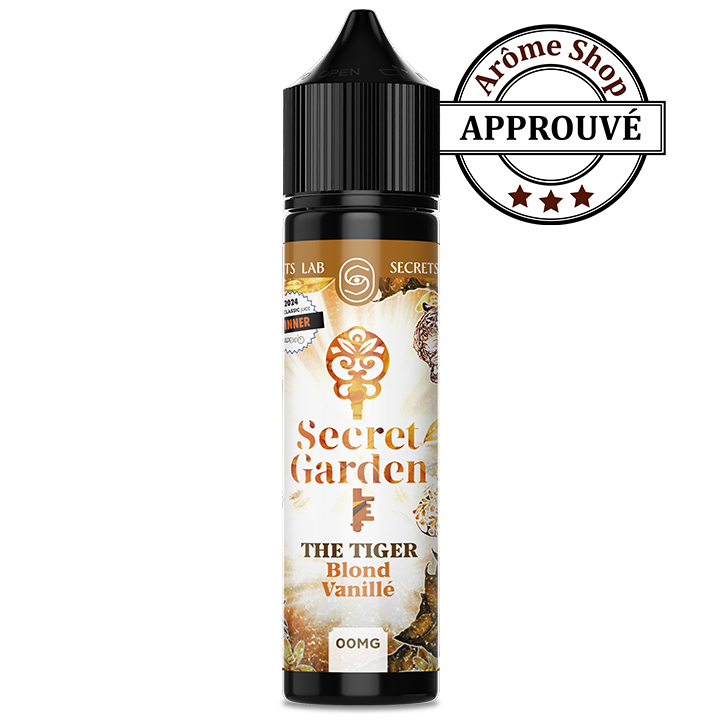 THE TIGER 50ML SECRET GARDEN By SECRET'S LAB E-LIQUIDE💨