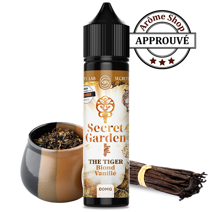 THE TIGER 50ML SECRET GARDEN By SECRET'S LAB E-LIQUIDE💨