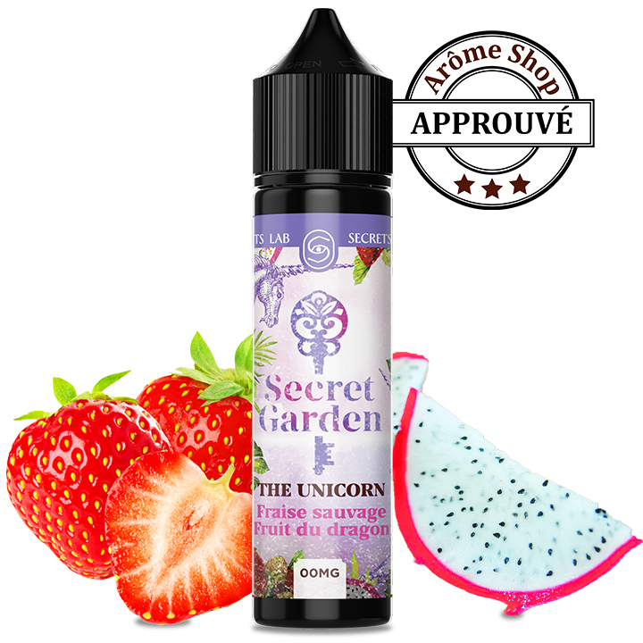 THE UNICORN 50 ML SECRET GARDEN By LAB E LIQUIDE FRUIT💨