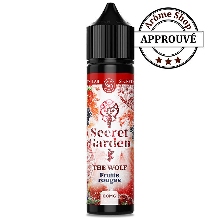 THE WOLF 50ML SECRET GARDEN SECRET'S LAB E-LIQUIDE 💨