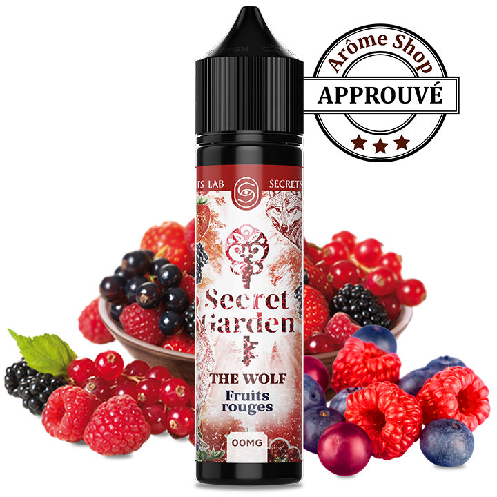 THE WOLF 50ML SECRET GARDEN SECRET'S LAB E-LIQUIDE 💨