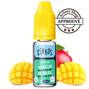 MANGUE DE SOLEIL CIRKUS By VDLV E-LIQUIDE FRUIT FRAIS💨