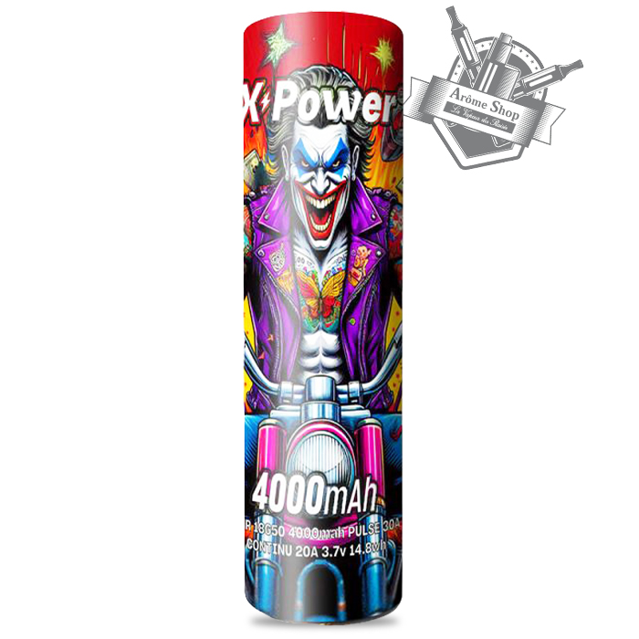 ACCU 18650 4000 mAh X POWER CIGARETTE ÉLECTRONIQUE 💨