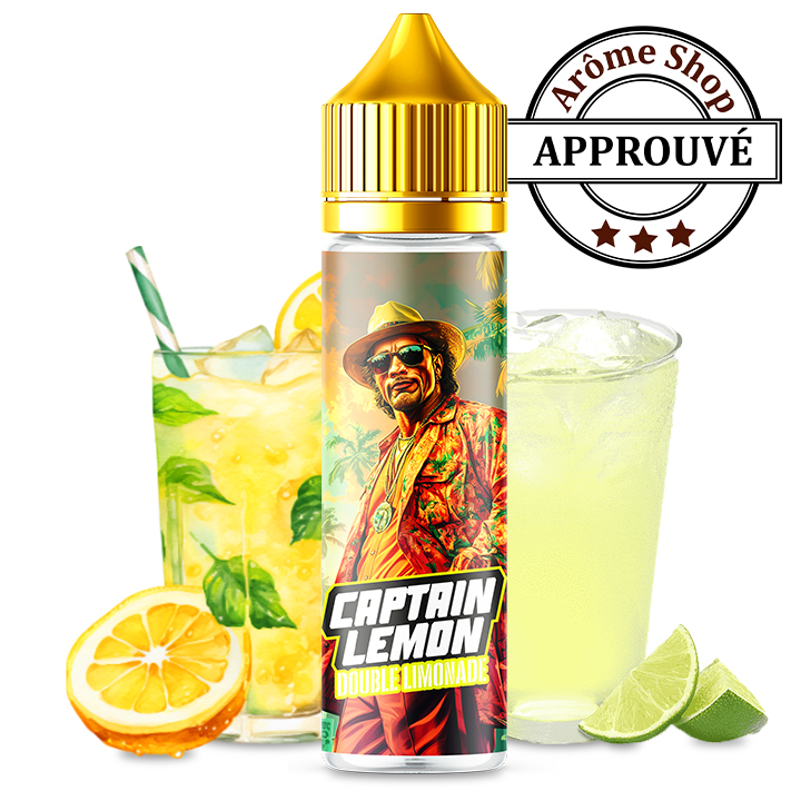 CAPTAIN LEMON 50 ML VAPE CITY STORIES BY ARÔME SHOP 💨