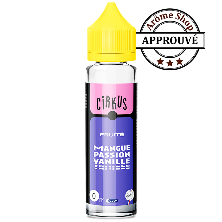 MANGUE PASSION VANILLE 50ML CIRKUS By VDLV E.LIQUIDE💨