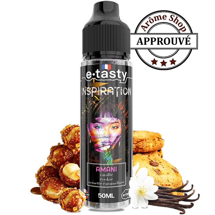 AMANI 50ML INSPIRATION By E TASTY VAPE GOURMANDE 💨