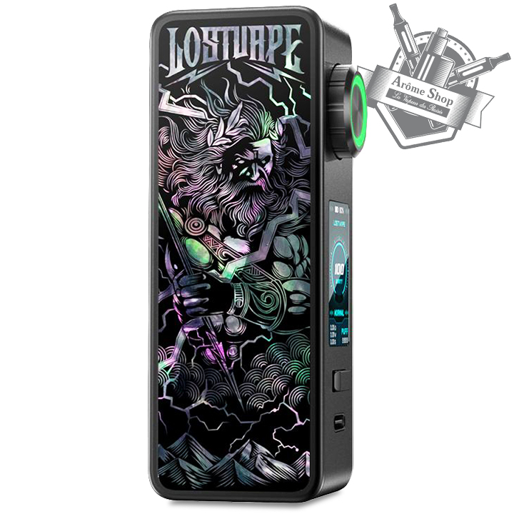 CENTAURUS M100 LOST VAPE BOX 1 ACCUS 100W VAPE 💨 Poseidon Wrath NOIR MOONLITE