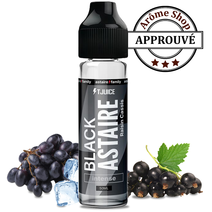 BLACK 50 ML ASTAIRE FAMILY BY T-JUICE E.LIQUIDE 💨