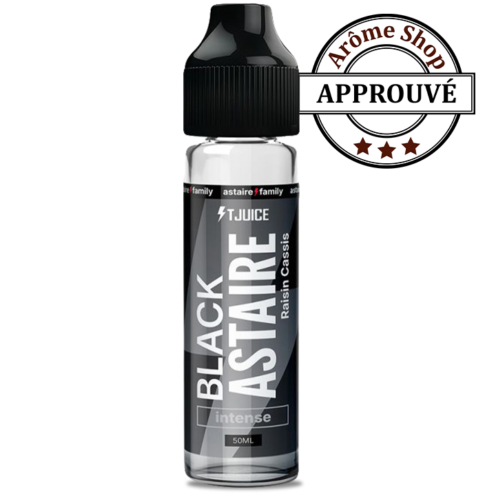 BLACK 50 ML ASTAIRE FAMILY BY T-JUICE E.LIQUIDE 💨